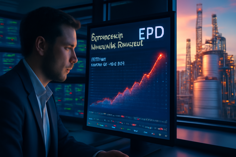 【即時新聞】能源巨頭Enterprise Products Partners (EPD)無懼油價波動！Q4獲利創新高，喊出2027年營運現金流成長10％目標