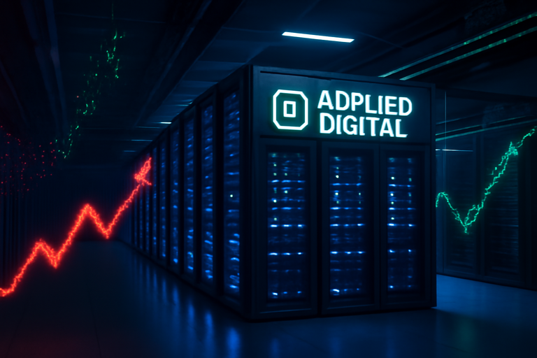 【即時新聞】從比特幣挖礦轉型AI資料中心,Applied Digital股價狂飆700%