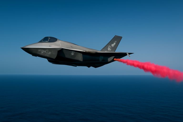【即時新聞】美國海軍F-35C戰機攔截並擊落逼近航空母艦的伊朗無人機