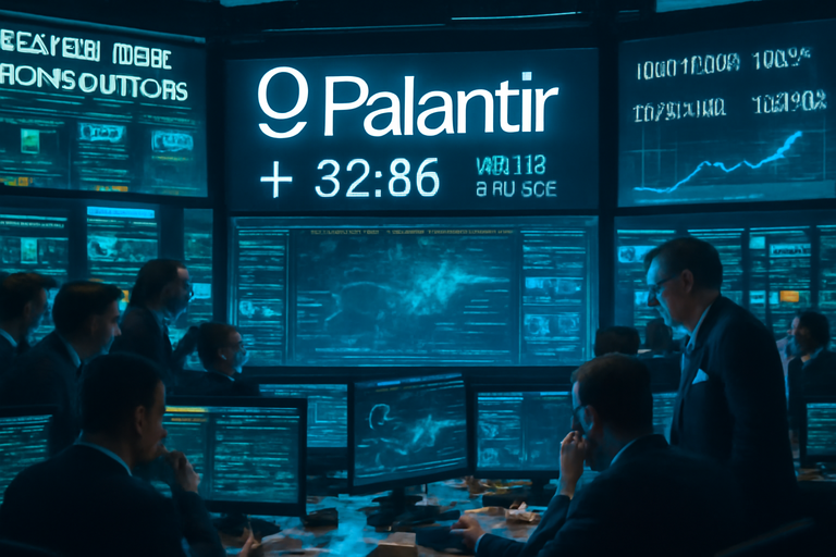 【美股動態】Palantir爆量財測點火估值緊繃