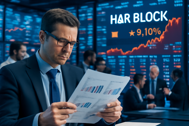 【即時新聞】稅務巨頭H&R Block淡季財報優於預期,營收逆勢成長盤後股價勁揚逾2%