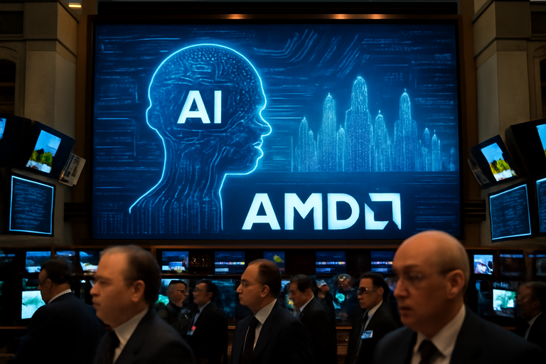 【美股動態】AMD財報吸引投資人目光,股價表現亮眼