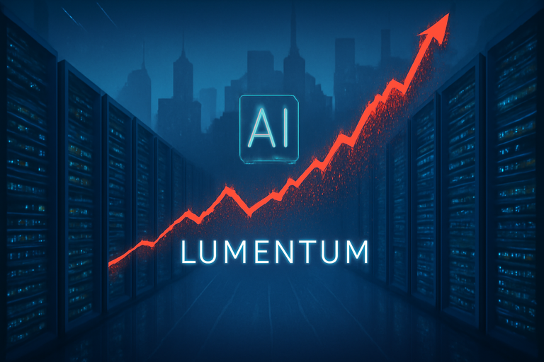 【即時新聞】Lumentum受惠AI狂潮營收創高，財測預告下季年增將衝破85％