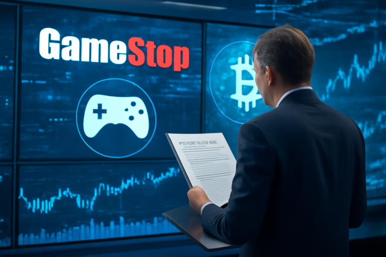 【美股動態】GameStop比特幣庫存策略轉向引發市場關注