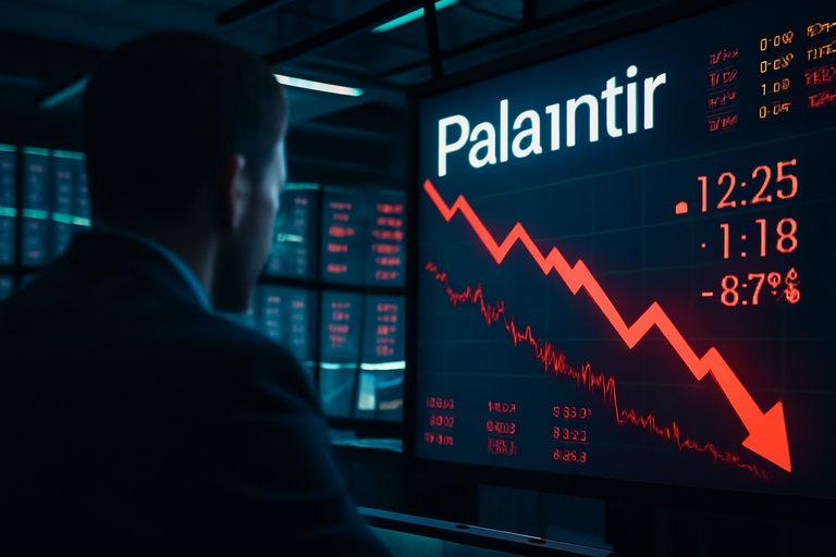 【即時新聞】Palantir(PLTR)股價重挫，營收雖飆升但兩大關鍵指標放緩，高估值引發市場擔憂