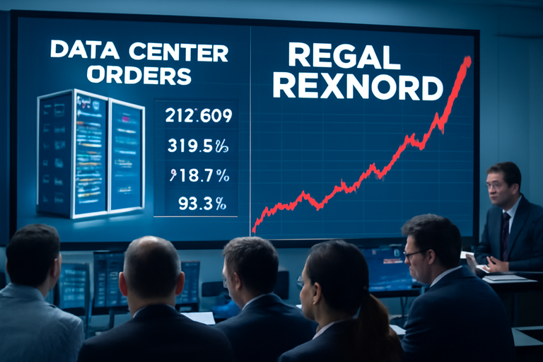 【即時新聞】Regal Rexnord 獲利優於預期且資料中心訂單激增，盤後股價大漲逾 5％
