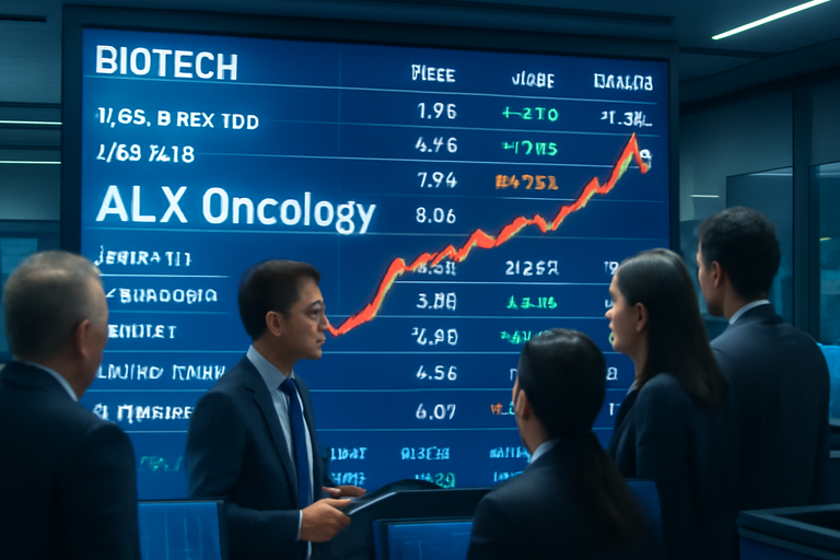【即時新聞】生技股 ALX Oncology 獲創投大股東加碼 500 萬美元激勵盤後股價大漲