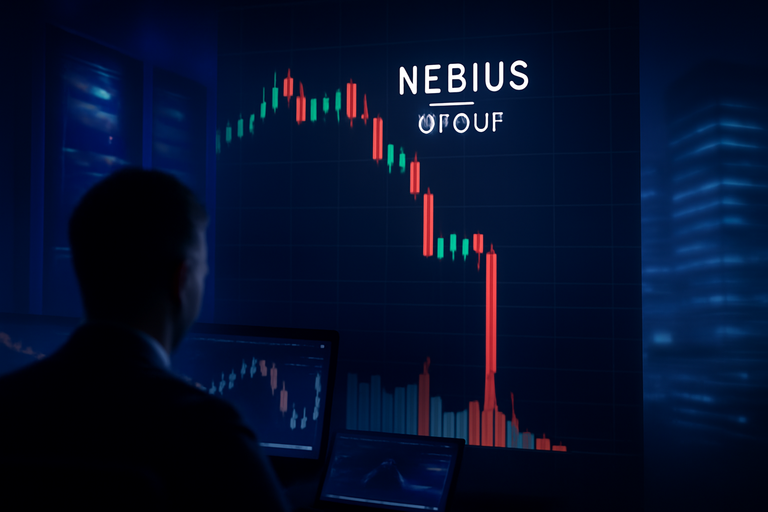 【即時新聞】Nebius爆量跳水8.4％ 微軟合約＋法人低接