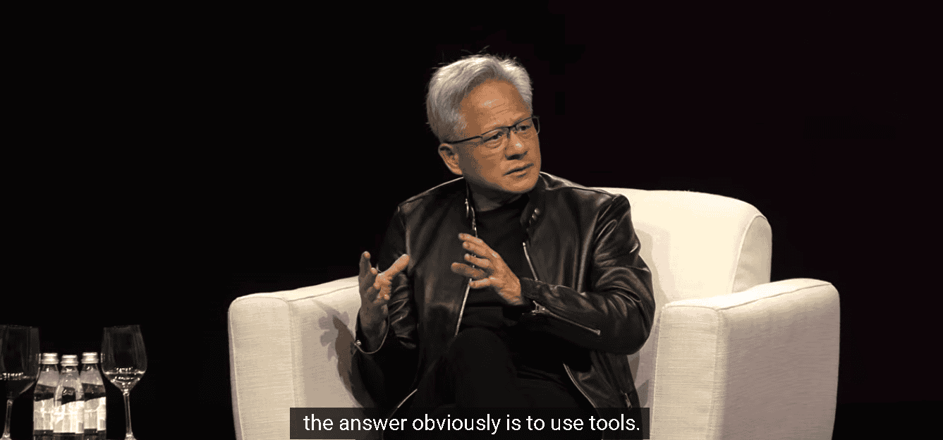 【匯金油整理】黃仁勳：AI取代軟體的看法，不合邏輯