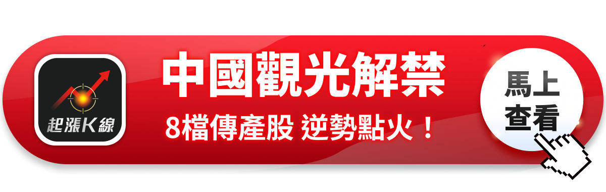 【最新消息】中國宣布觀光解禁，「8檔傳產股」逆勢點火！