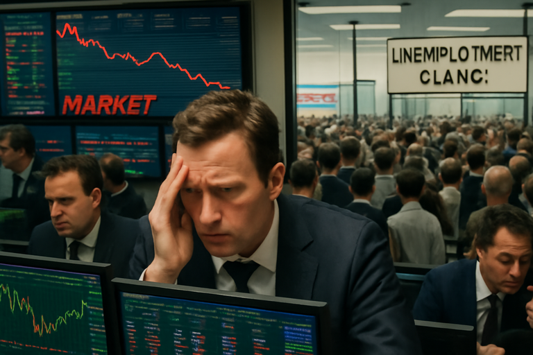 【美股動態】失業金申請數據顯示勞動市場壓力加劇