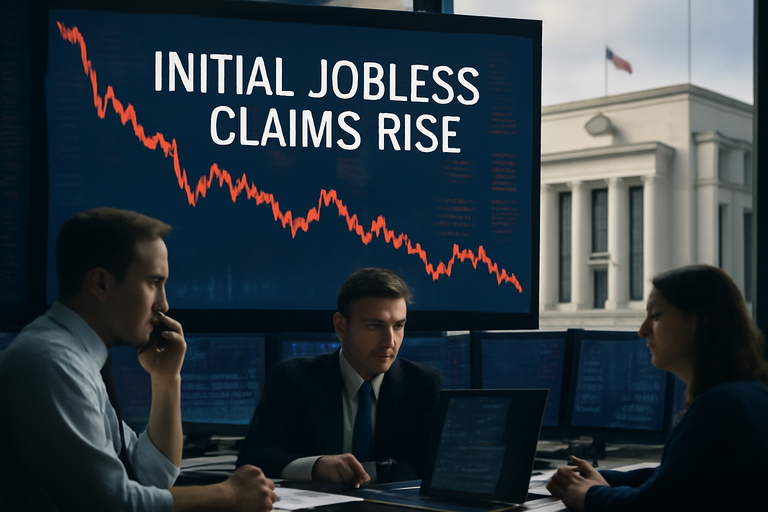 【美股動態】失業金申請數據顯示勞動市場壓力上升