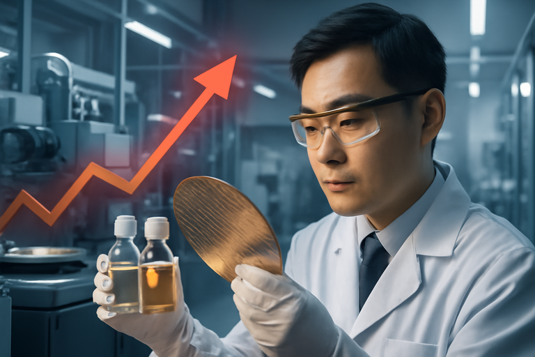 【即時新聞】達興材料元月營收年增逾20%,受惠半導體材料發酵