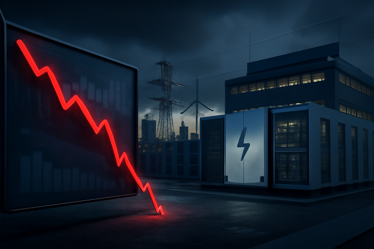 【即時新聞】Fluence Energy(FLNC)訂單創高難救股價!毛利率僅5.6%,單日暴跌逾34%