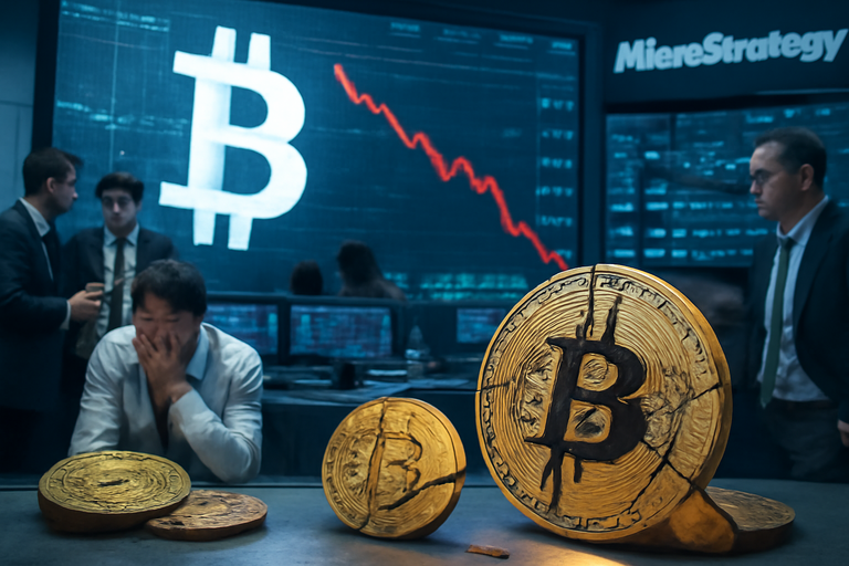 【美股動態】MicroStrategy比特幣目標價歸零引發市場恐慌