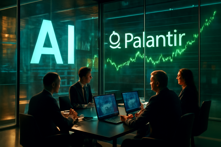 【美股動態】帕蘭提爾估值破百倍，成長與泡沫賽跑