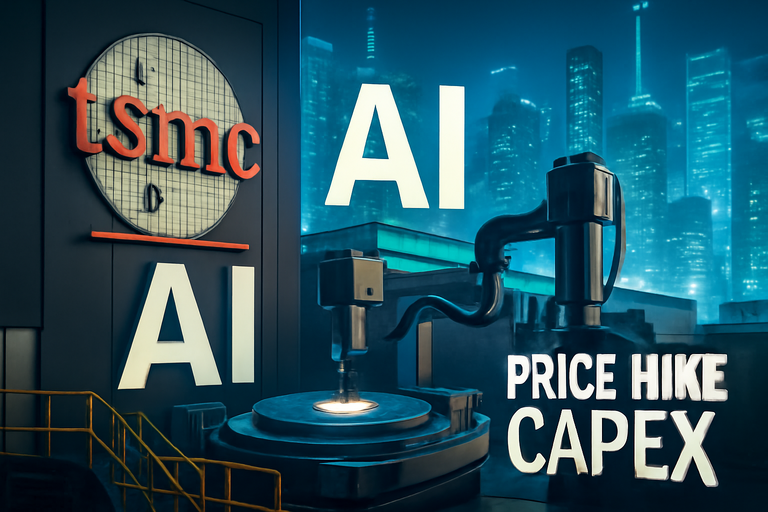 【美股動態】台積電AI漲價擴產，長牛起跑