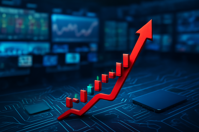 【即時新聞】Sandisk強彈3.77％！量縮逾2成，多頭反攻