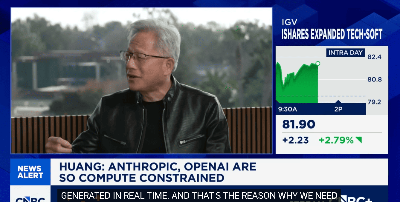 【匯金油整理】黃仁勳:AI基礎建設仍需七、八年