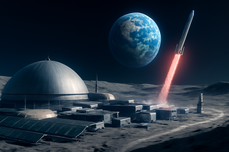 【即時新聞】馬斯克證實SpaceX戰略大轉向,優先建設月球基地最快十年內實現