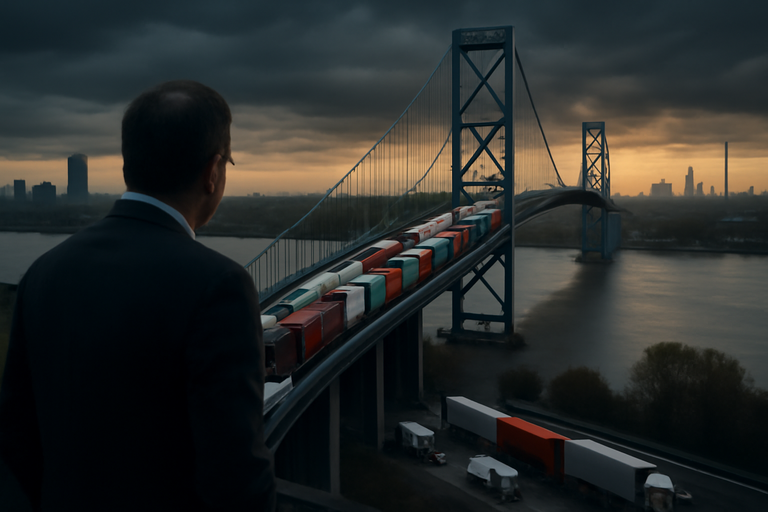 【即時新聞】川普威脅封鎖美加大橋要求全面賠償，美加貿易戰火恐將再次升溫