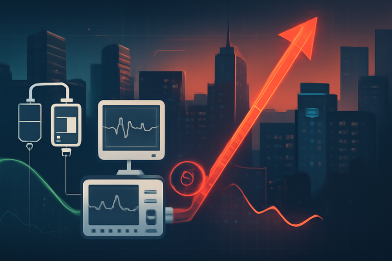 【即時新聞】碧迪醫療分拆業務調整獲利指引,財測下修致股價下跌逾3%