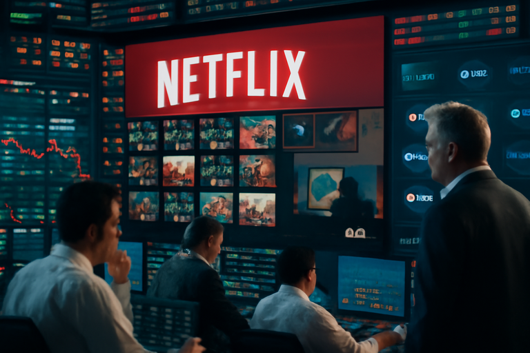 【美股動態】Netflix多空拉鋸,散戶買賣同時湧現