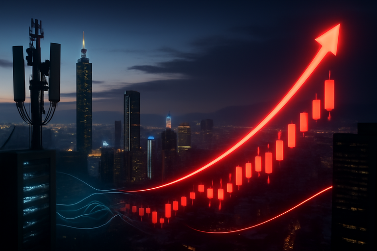 【即時新聞】中華電1月營收年增12.2%創同期新高，資通訊業務成長逾50%