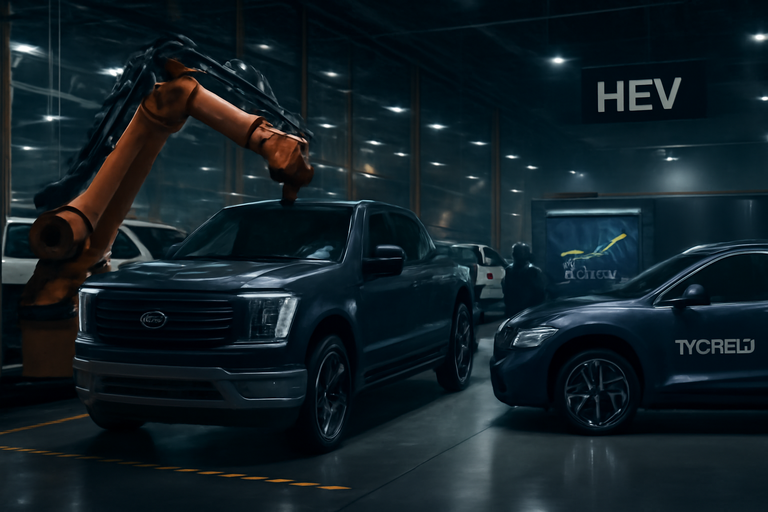 【美股動態】福特汽車轉向油電混合，估值承壓與機會並存