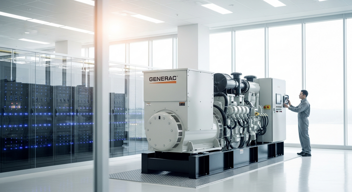 【即時新聞】Generac 財報解析：AI 資料中心引爆備用電力需求，2026 年營收展望強勁