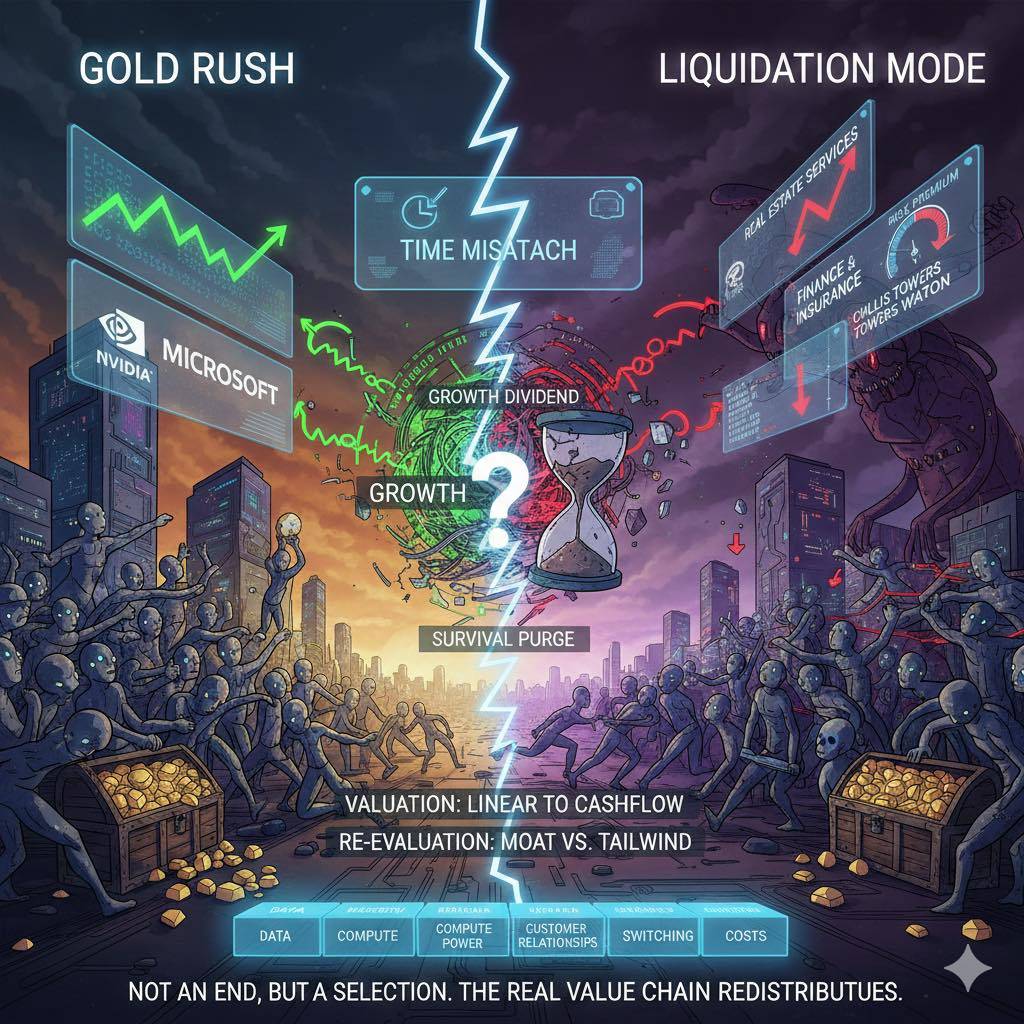 AI 清算模式:市場在重估誰能活下來...