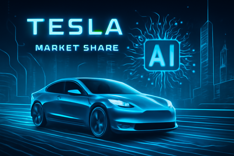 【美股動態】特斯拉市占逆勢走高，AI敘事接棒股價