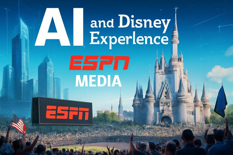 【美股動態】迪士尼AI浪潮襲來，體驗護城河撐盤