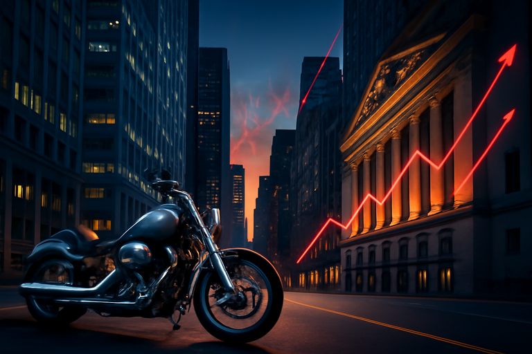 【即時新聞】美股重機龍頭哈雷宣布調高季度股息4.2％至0.1875美元且殖利率達3.67％