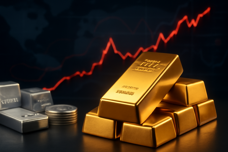 【即時新聞】槓桿交易助長中國黃金投機泡沫風險，金價與銀價週五飆漲收高