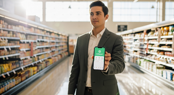 【即時新聞】Instacart財報優於預期激勵股價飆升 執行長直言競爭威脅被過度誇大