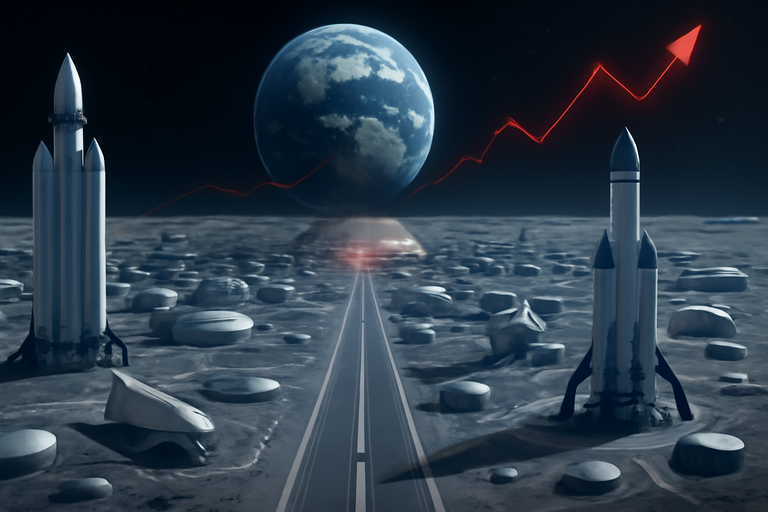 【即時新聞】馬斯克改攻月球建城引爆新戰火，SpaceX正面對決貝佐斯