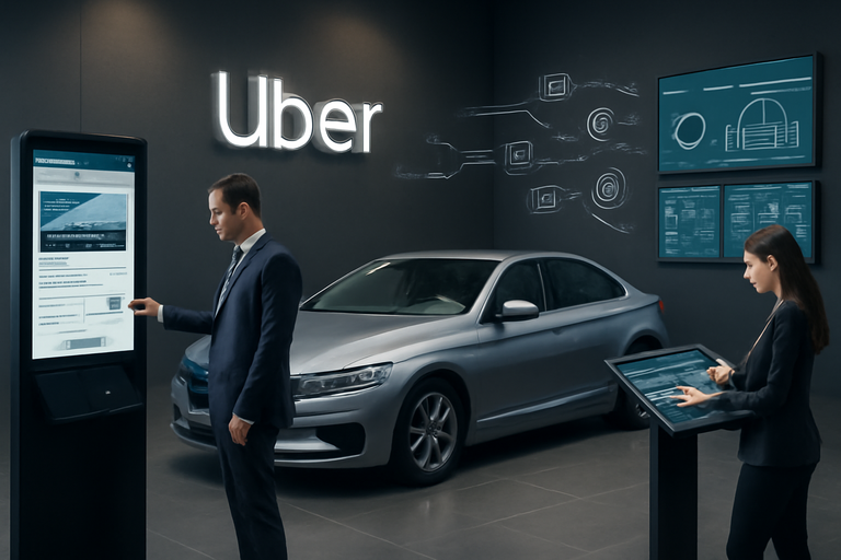 【美股動態】Uber驅動車商數位轉型，美國展間體驗躍升