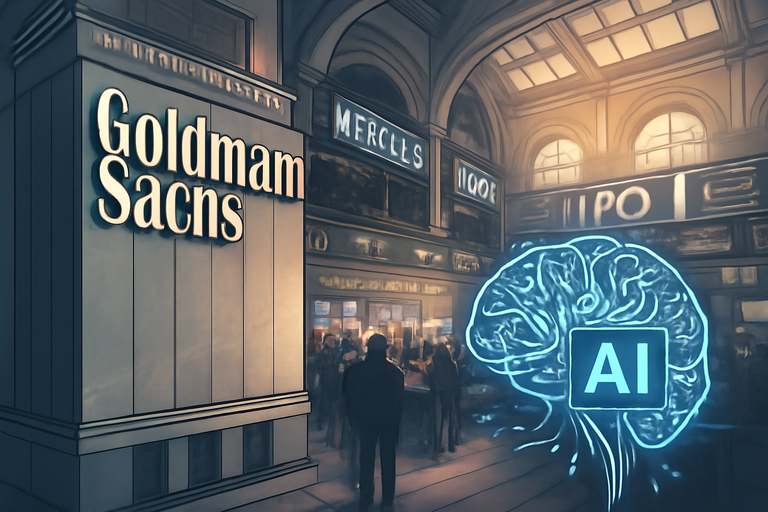 【美股動態】高盛AI投資熱與IPO巨浪回歸