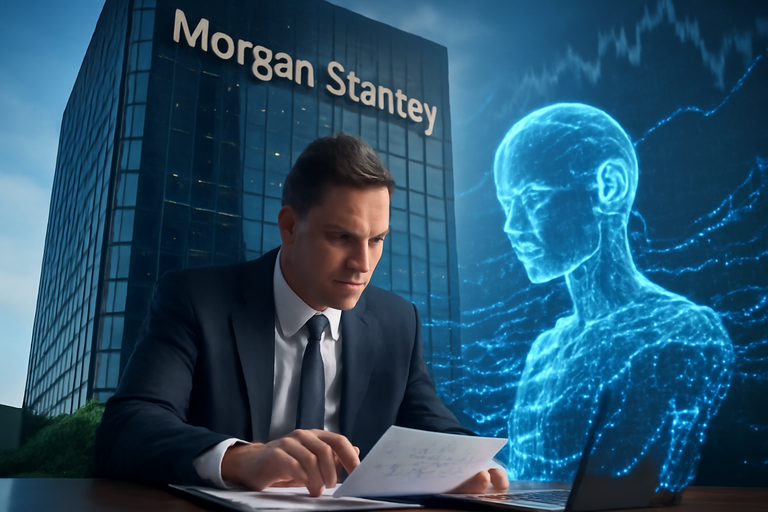 【美股動態】摩根士丹利AI衝擊財務顧問業務