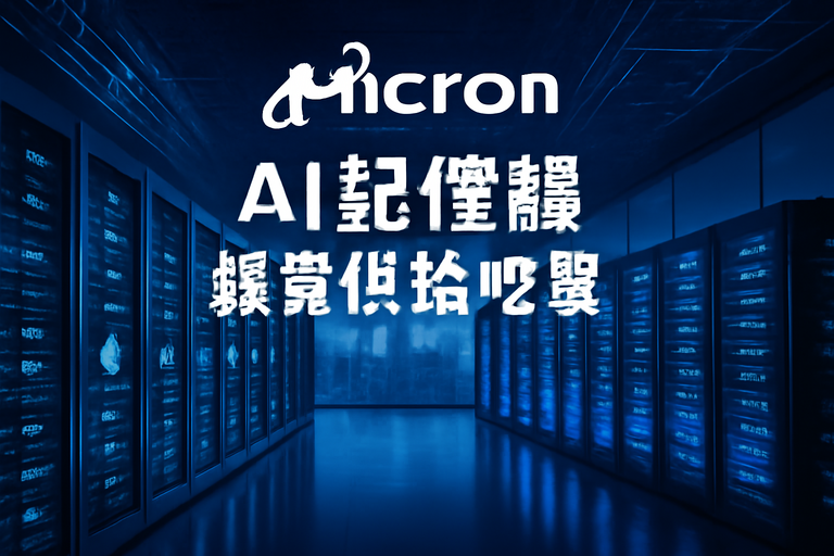 【美股動態】美光AI記憶體定價權回歸，供給吃緊