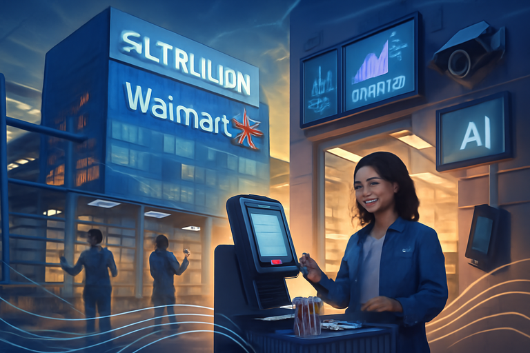 【美股動態】沃爾瑪估值破兆AI化加速，短線漲勢受限