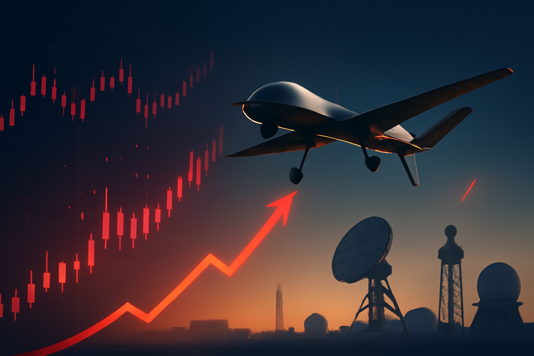 【即時新聞】軍工股AeroVironment獲小摩喊買大漲近8％，無人機需求強勁上看320美元