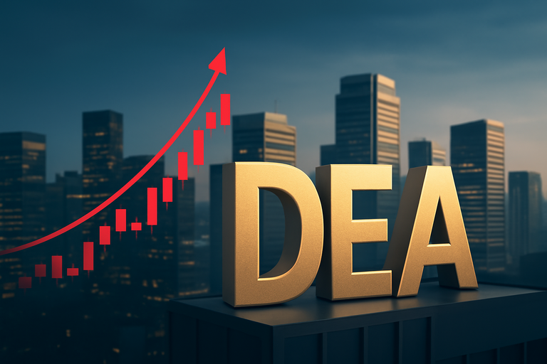 【即時新聞】DEA宣布季度配息0.45美元,換算年化殖利率高達7.63%