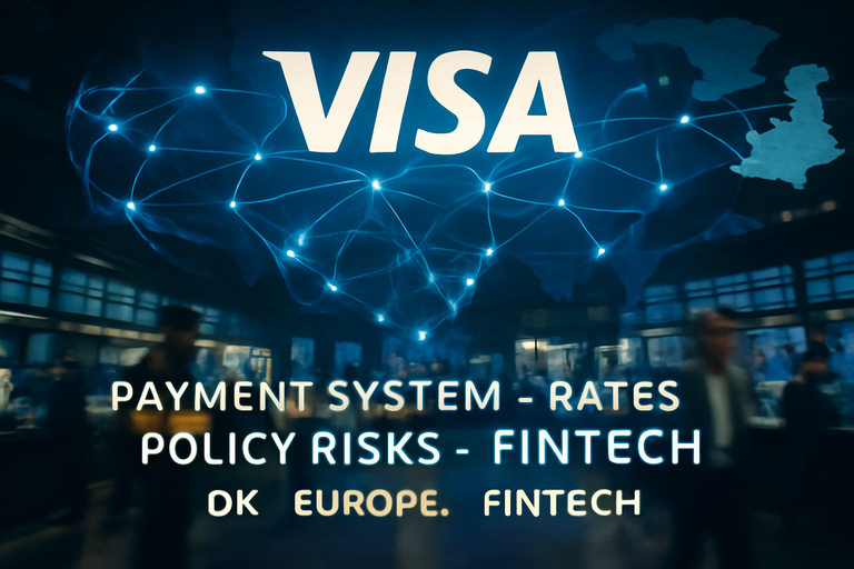 【美股動態】Visa英國尋求卡網獨立,壟斷紅利受考驗