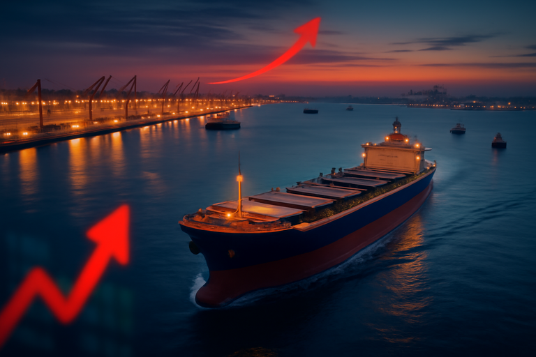 【即時新聞】散裝航運迎順風，Genco運價年增五成且承諾提高配息