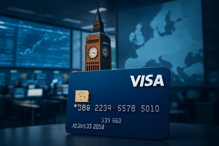 【美股動態】Visa支付主權挑戰，英國考慮替代方案