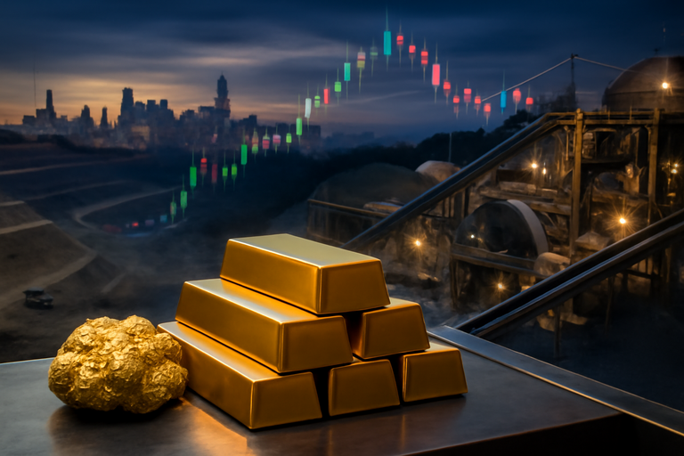 【即時新聞】i-80 Gold(IAUX)受銷量影響Q4營收年減8％，全年產量達標且2026將擴大投資