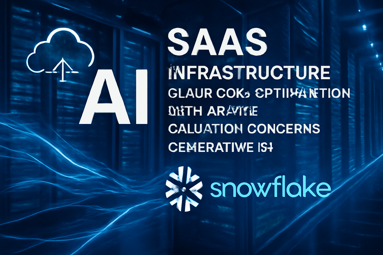 【美股動態】雪花估值承壓，AI敲響SaaS轉型警鐘