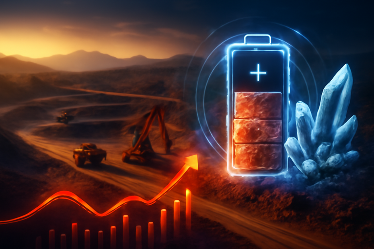 【即時新聞】鎖定探勘資金需求Quantum Battery Metals修訂私募條款股價單日飆漲逾33%